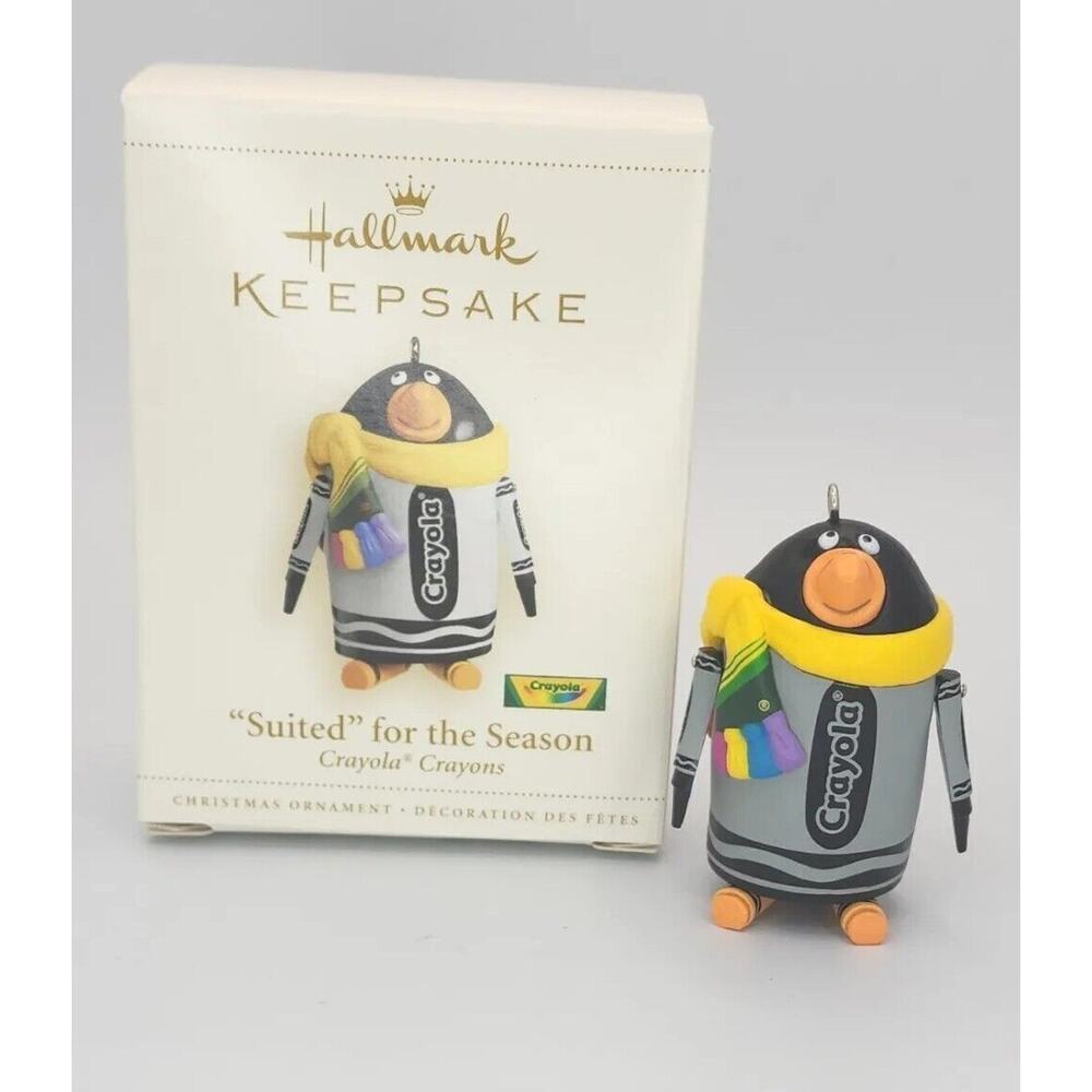 2006 Hallmark Keepsake Ornament - Suited for the Season Crayola Crayons U236